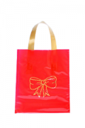 Polipropileninis dovanų maišelis (15x18 cm, raudonas)