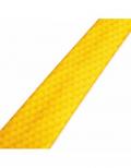 Kaklaraištis bičiuliui su auksinio bičių korio motyvu (100% poliesteris, plotis 7 cm)